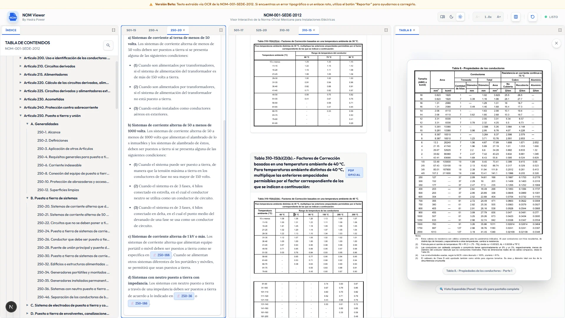 NOM Viewer - Tema Claro
